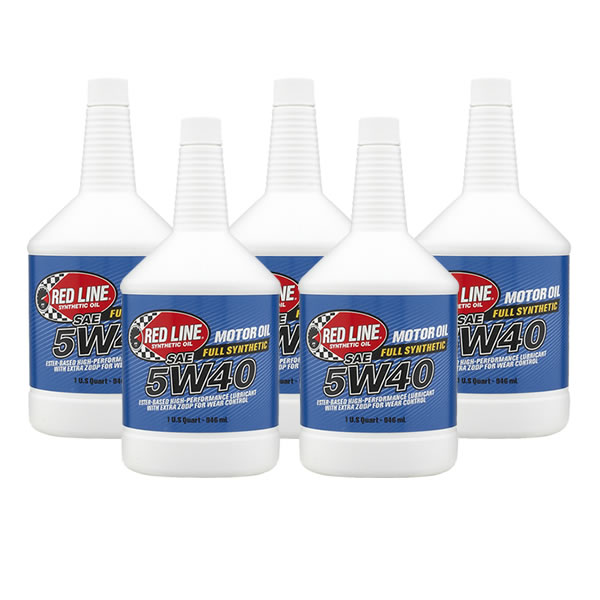 Red Line 5W40 High Performance Fully Synthetic Engine Oil Car Service