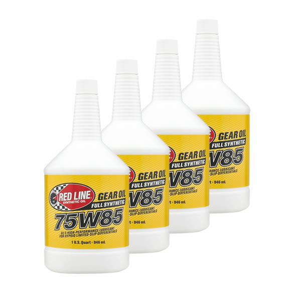 Red Line 50604 MT-LV 70W/75W Synthetic Gear Oil - 3 Quarts