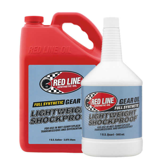 Red Line Lightweight Shockproof Gear Oil Car Service Packs