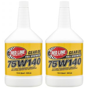 Red Line 75W140 GL Gear Oil - 2 Bottles