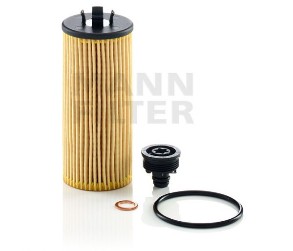 Oil Filter Mann HU7020z + Oil Drain Plug for Audi Seat Skoda VW 1