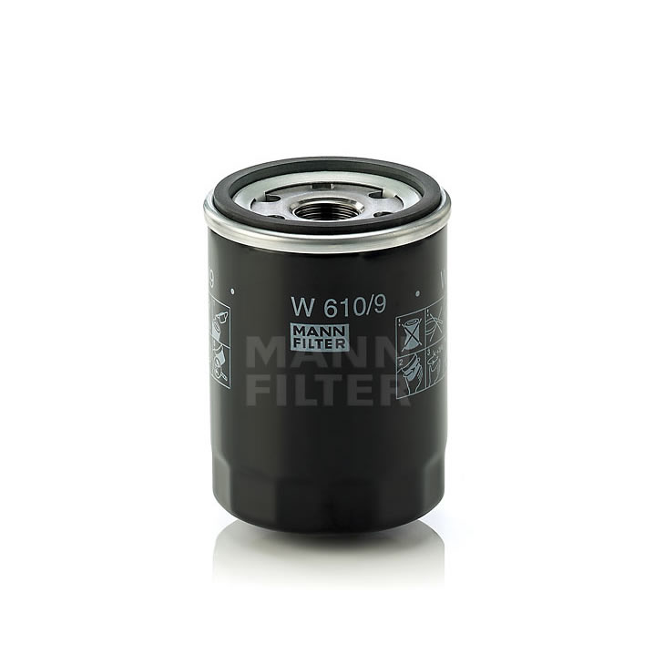 Mann Oil Filter - W610/9 - Car Service Packs