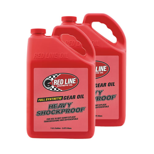1 1-Quart Bottle Red Line Fully Synthetic Heavy ShockProof Gear Oil 58204 NEW