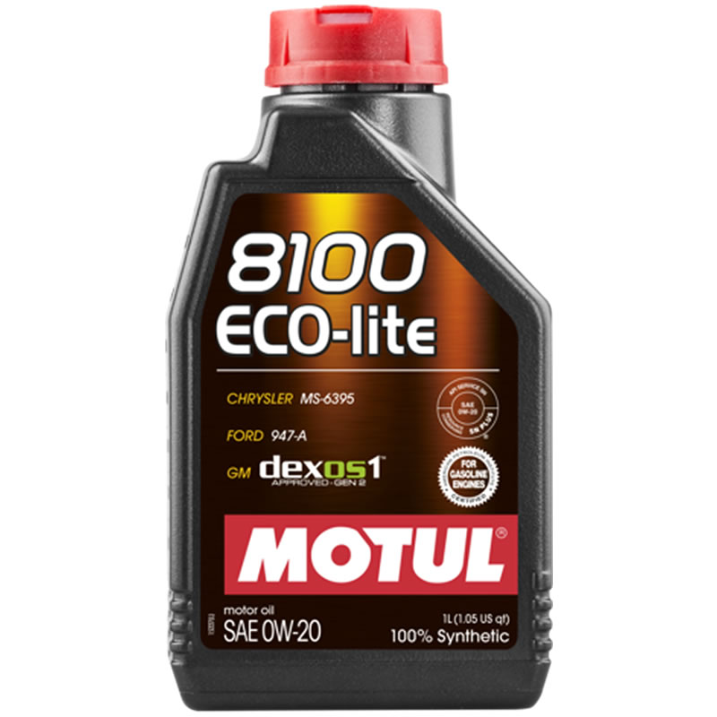 Motul Ecolite 0W20 Fully Synthetic Engine Oil Car Service Packs