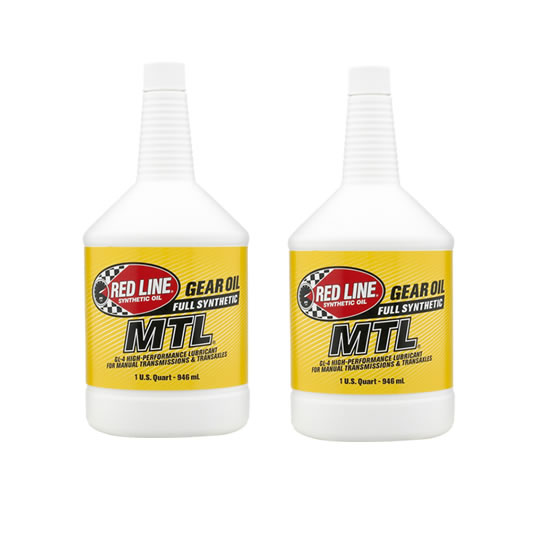 Red Line MTL GL4 Gear Oil - 2 bottles