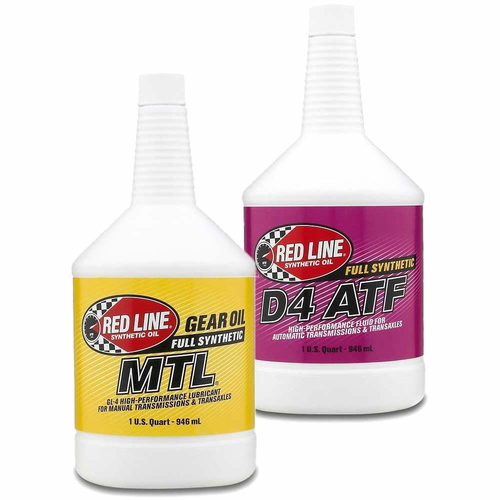 Red Line MT-LV 70W/75W GL-4 Manual Transmission Gear Oil - 1 US Quart (946  ml)