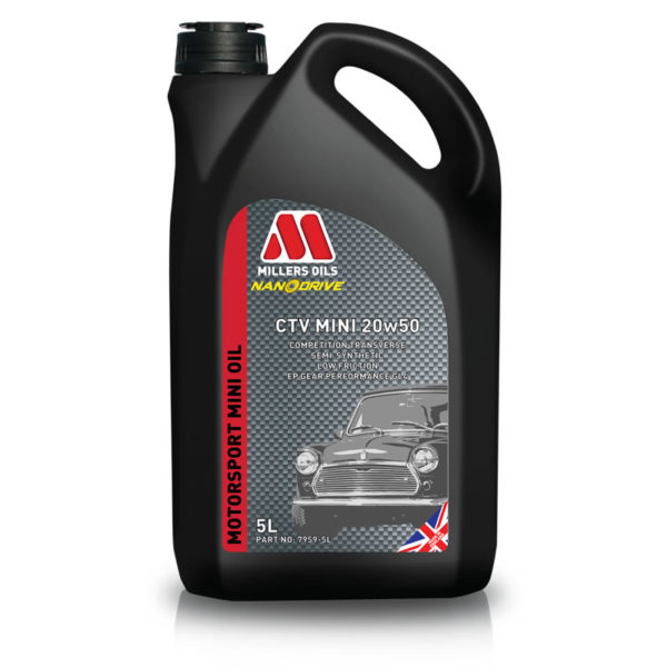 Millers Oils CTV Mini 20W50 Semi Synthetic Engine Oil