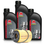Abarth 500 Service Kit with Millers Oils CFS 10W50