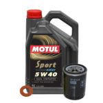 Motul Sport 5W40 Service Kit for 1ZZ / 2ZZ / 1ZR Toyota Engine