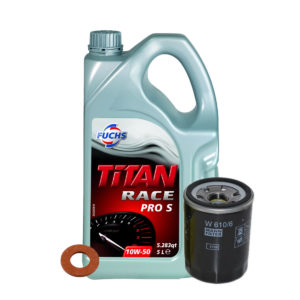 Titan Race Pro S 10W50 Service Kit for 1ZZ / 2ZZ / 1ZR Toyota Engines