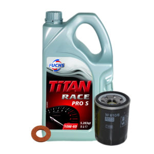 Titan Race Pro S 10W60 Service Kit for 1ZZ / 2ZZ /1ZR Toyota Engines