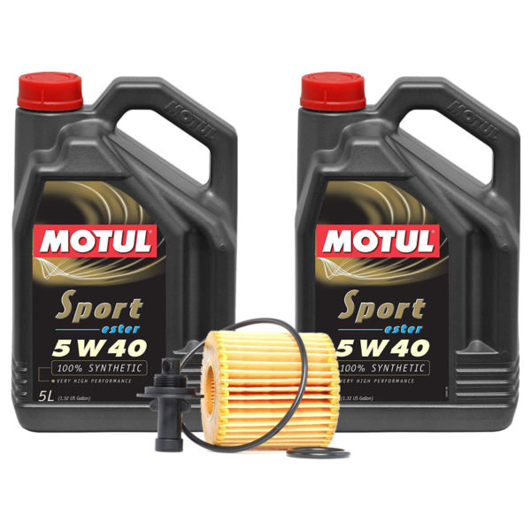 Motul Sport 5W40 Ester Synthetic Service Kit for 2GR-Fe V6 Engines