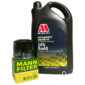 Millers Oils CFS 5W-40 Service Kit W67/1- 5 Litres - W811/80 (longer at 75mm)