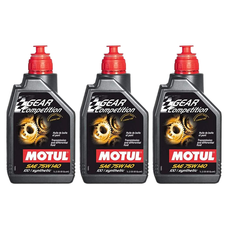 MOTUL COMPETITION 75W140 GL5 Gear / Differential Oil Car Service Packs