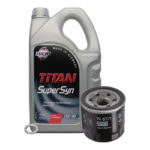 Titan SuperSyn 5W-40 Service Kit W67/1- 5 Litres - W67/1 (equivalent to Honda Stubby)