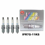 NGK IFR7G-11KS Spark Plugs. Suitable for Honda