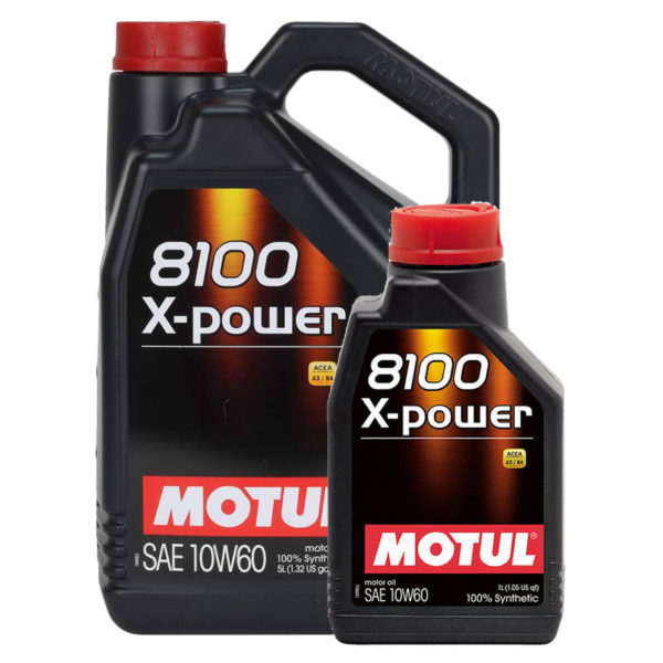 Motul 8100 X-Power 10W-60 Engine Oil