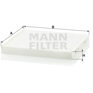 Mann Cabin Filter CU 2544