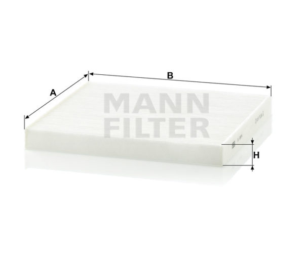 Mann Cabin Filter CU 2544