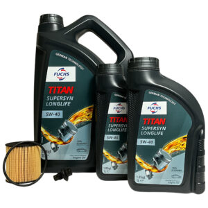 Fiat Ducato Service Kit for the 4HV engine with Fuchs Titan SuperSyn Longlife 5W40