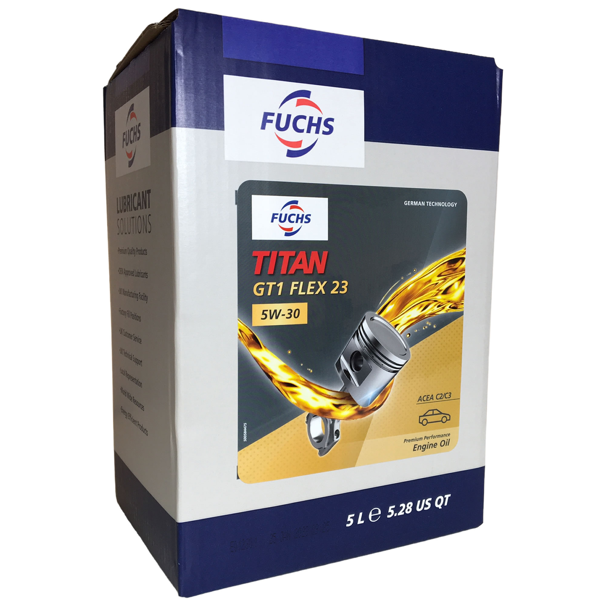 Fuchs Titan GT1 Flex 23 5 Litre Lube Cube