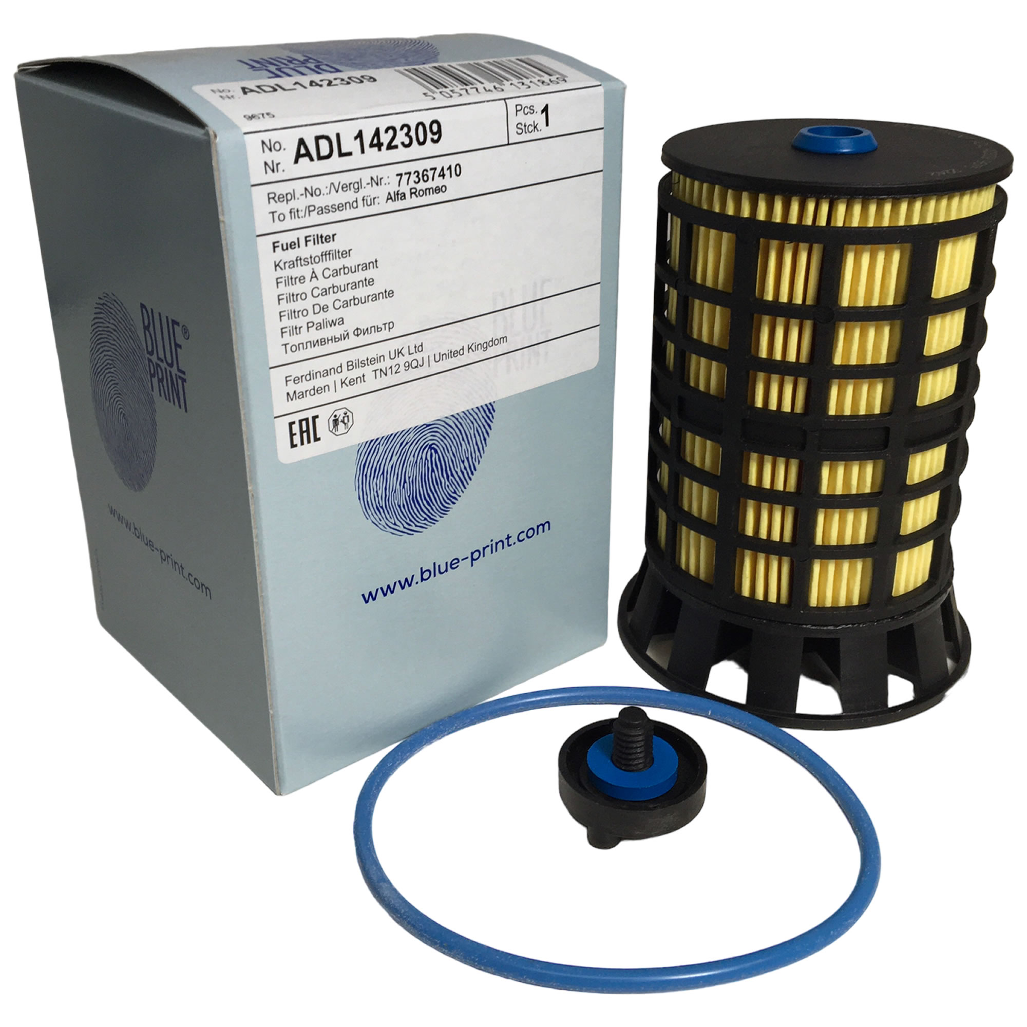 Blue Print Fuel Filter for Fiat Ducato Motorhomes and Vans ADL142309