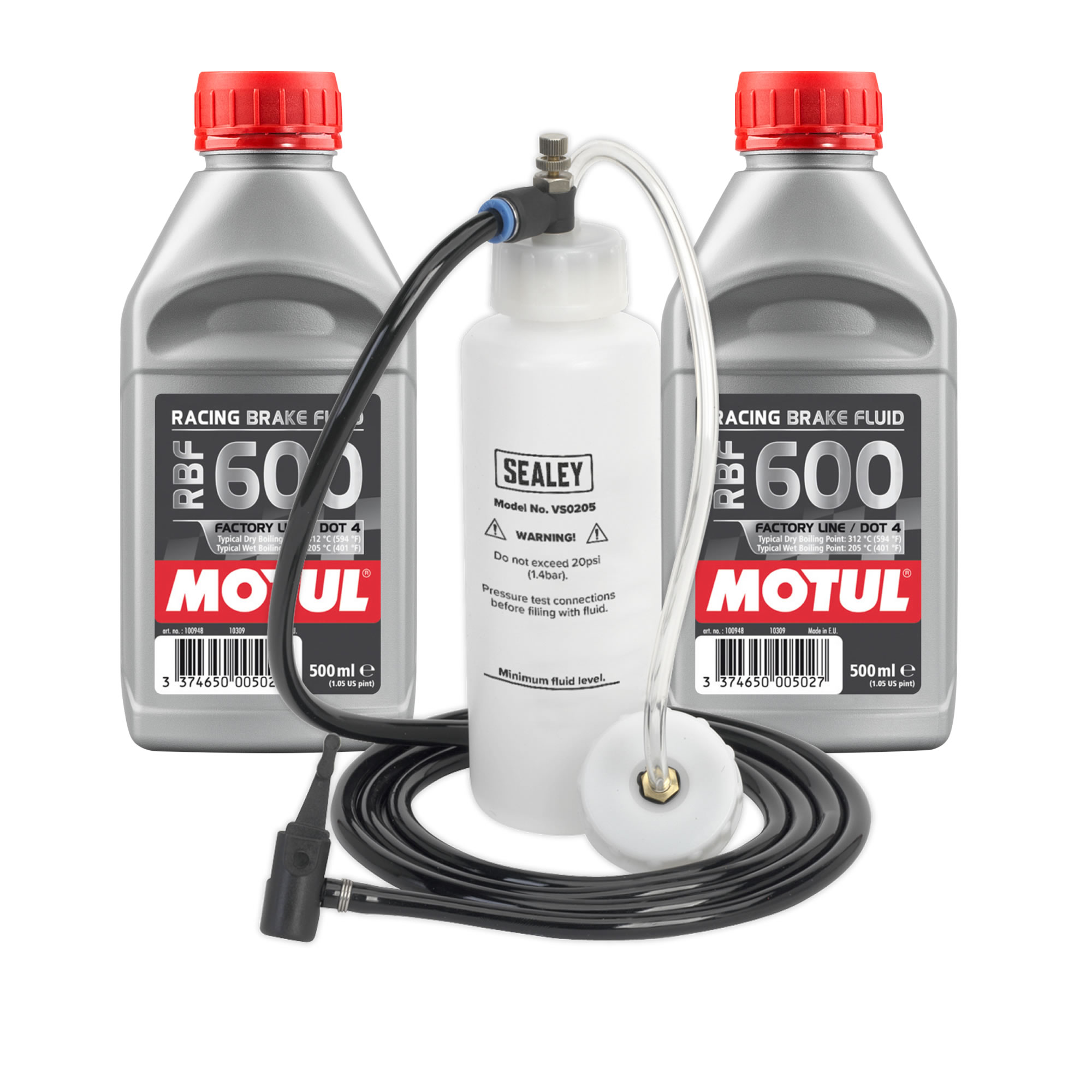 MOTUL DOT 3&4 Universal Brake Fluid Car Service Packs