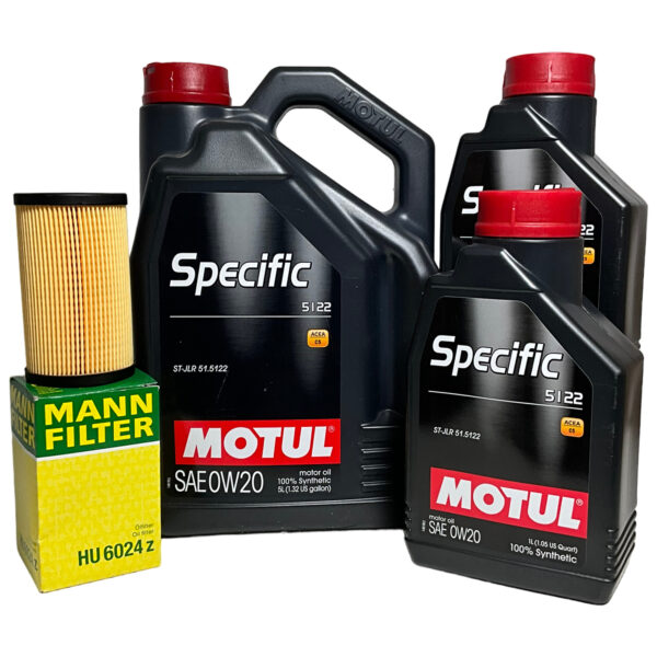 Jaguar F Type Service Kit - Motul Specific 5122