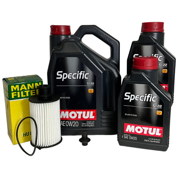 Jaguar F-Type Service Kit with Motul Specific 5122