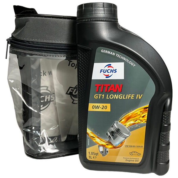 FUCHS TITAN GT1 LONGLIFE IV SAE 0W-20 VW 508 00/509 00 Approved