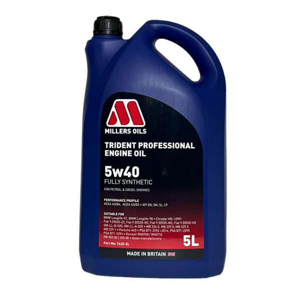 Millers Oils Trident Professional 5w40