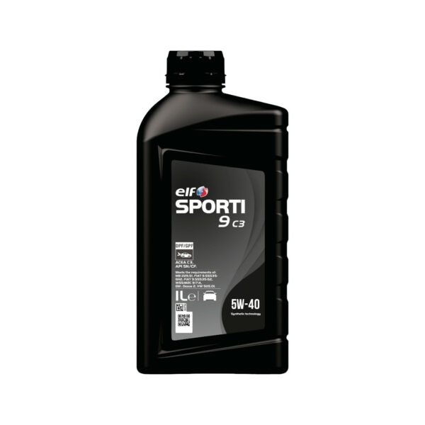 Elf Sporti 9 5w-40 High Performance Synthetic Engine Oil