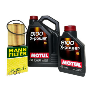 BMW E46 M3 Service Kit - 6 Litres Motul 8100 X-power 10W60