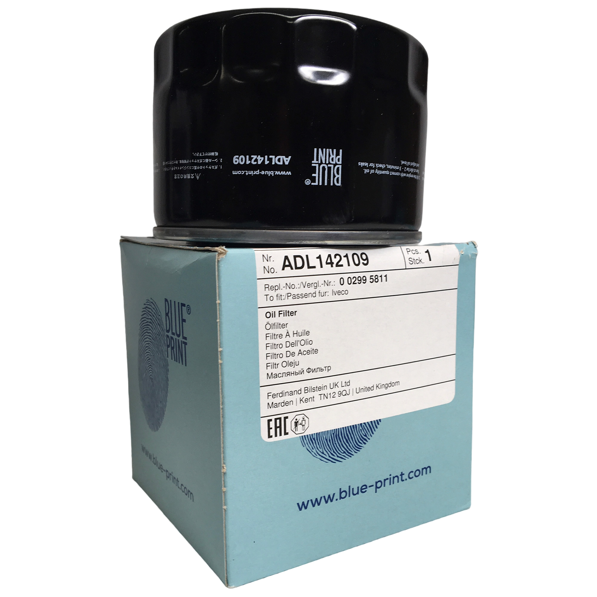 Blue Print Oil Filter ADL142109