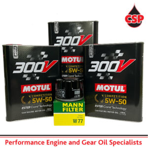 Motul 300V Competition 5W50 Service Kit for Caterham Duratec Cars